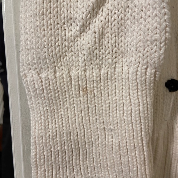 Loft PLUS Ivory & Black Dot Crewneck Sweater - Size 16/18 - Picture 2 of 6